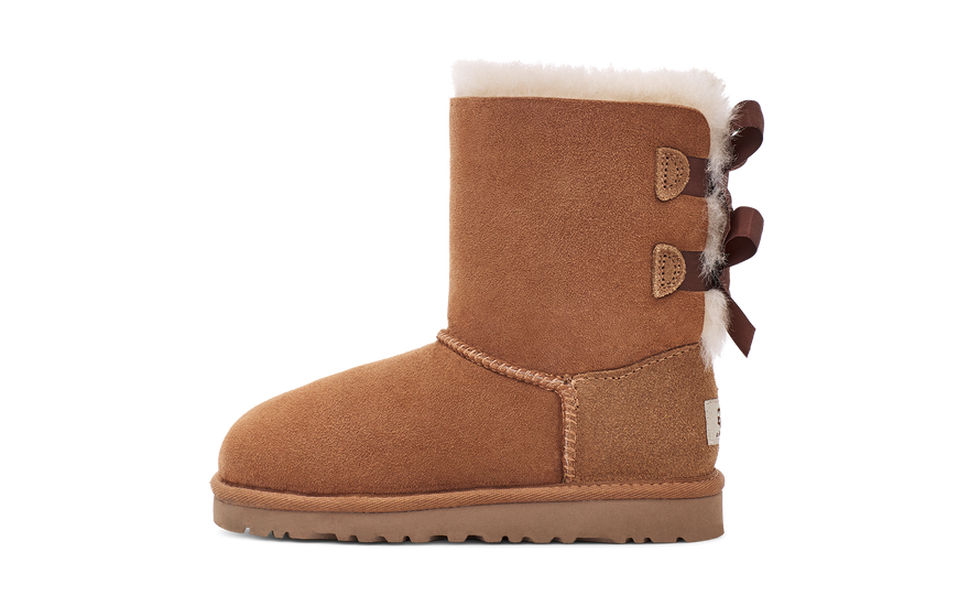 UGG Bailey Bow II Boot Chestnut (Kids): Las botas que tus hijos adorarán