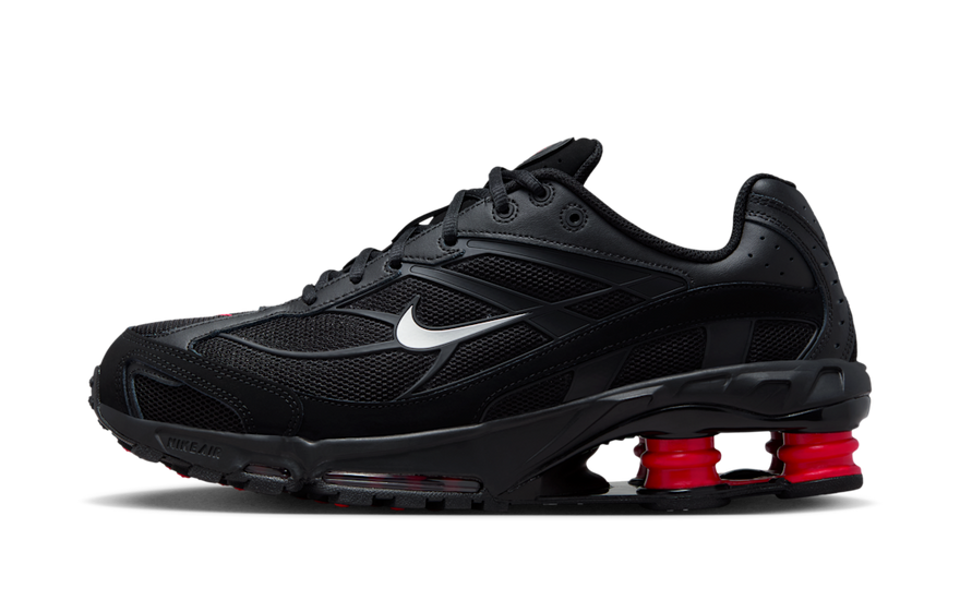 Nike Shox Ride 2 Black University Red: urban style with Shox cushioning
