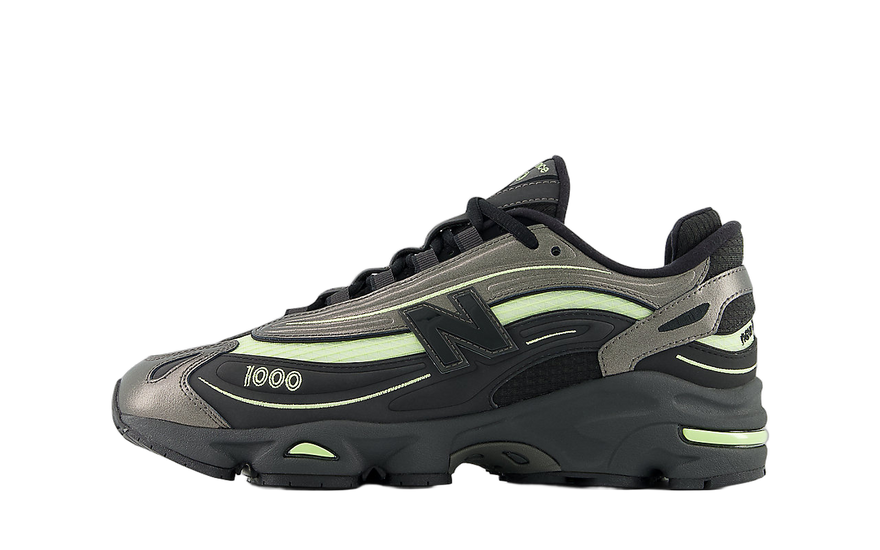 New Balance 1000 Black Metallic Dry Lime: la Y2K más futurista de 2026