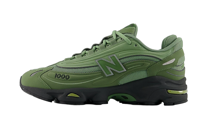 New Balance 1000 Utility Green Oregano: el tech runner Y2K que vuelve en verde militar