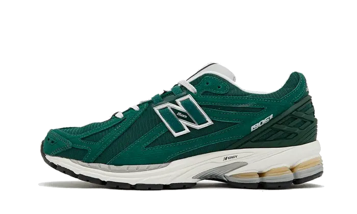 New Balance 1906R Green Suede Metallic Silver: camurça verde e conforto urbano