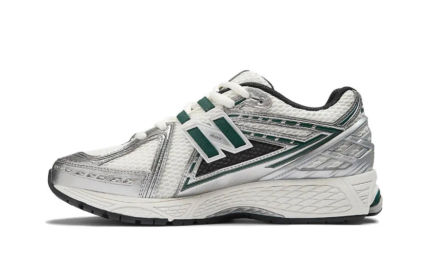 New Balance 1906R Argento Metallico Verde Notturno: stile metallico e ammortizzazione avanzata