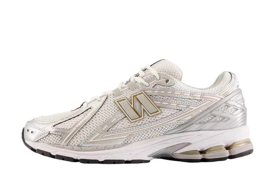 New Balance 1906R White Rain Cloud Silver Metallic: style et amortissement urbain indispensables