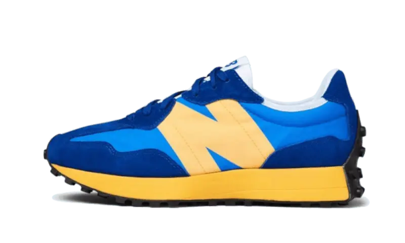 New Balance 327 Blue Yellow: retro style with a modern touch