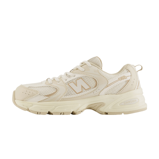 New Balance 530 Beige Angora (GS): opiniones, tallaje y cómo combinarlas en 2026