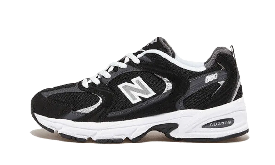 New Balance 530 Classic Black Grey: Classic sneakers with style and ENCAP cushioning