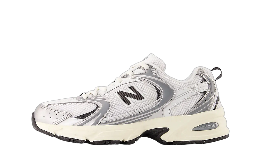 New Balance 530 Silver Metallic Black Cement: Stile retrò per la strada