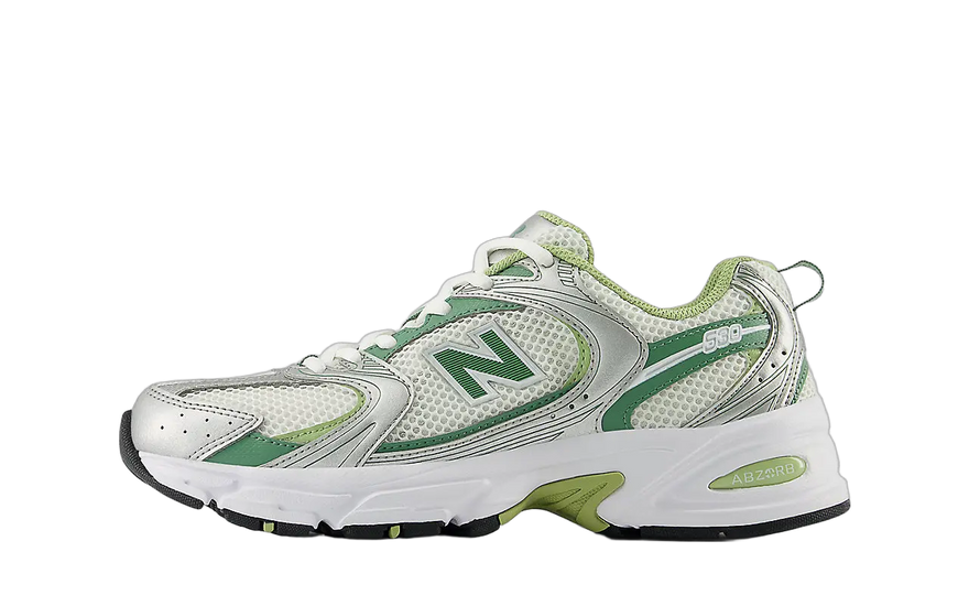 New Balance 530 Silver Metallic Mallard Green: el retro-running moderno que necesitas