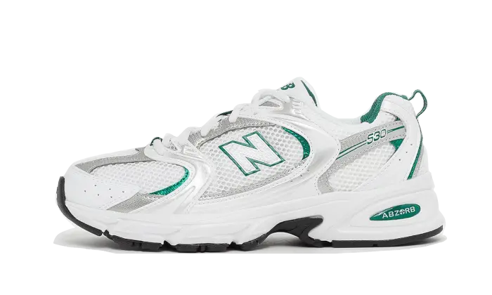 New Balance 530 White Silver Green: La sneaker blanca que eleva tu streetwear
