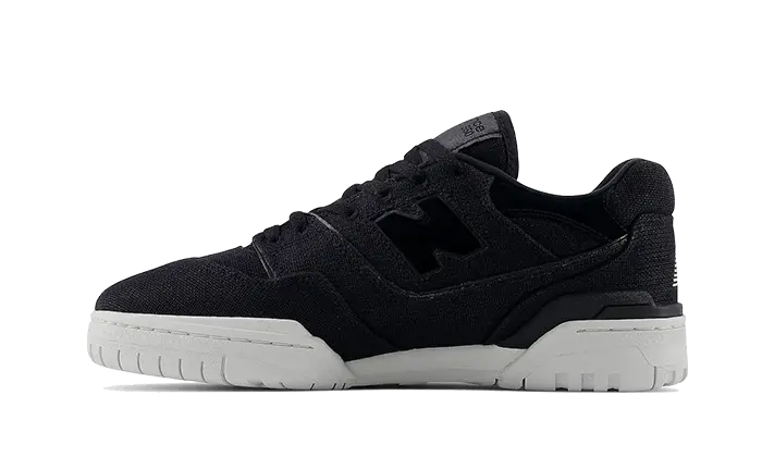 New Balance 550 Black Canvas: the black canvas shoe that defines your city style