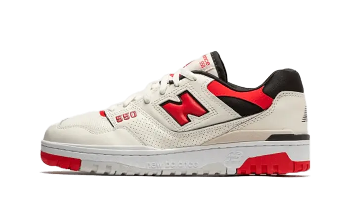 New Balance 550 Sea Salt True Red: le retour rétro dont vous avez besoin