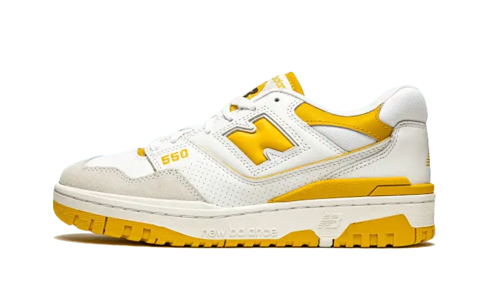 New Balance 550 Sea Salt Varsity Gold: las zapatillas retro que necesitas ahora