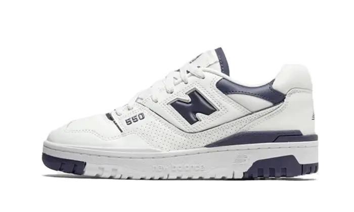 New Balance 550 White Dark Mercury: Retro sneakers with ABZORB comfort you need