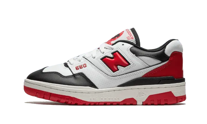 New Balance 550 White Red Black: Retro, Leistung und unverzichtbarer urbaner Stil