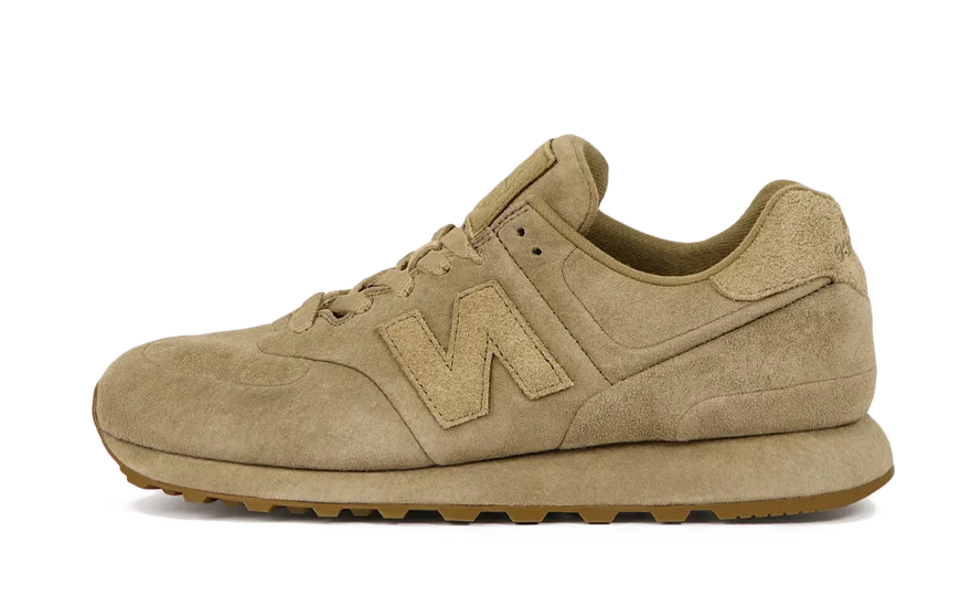 New Balance 574 Ghost Stone Island Dark Beige: la 574 más suave que ha existido