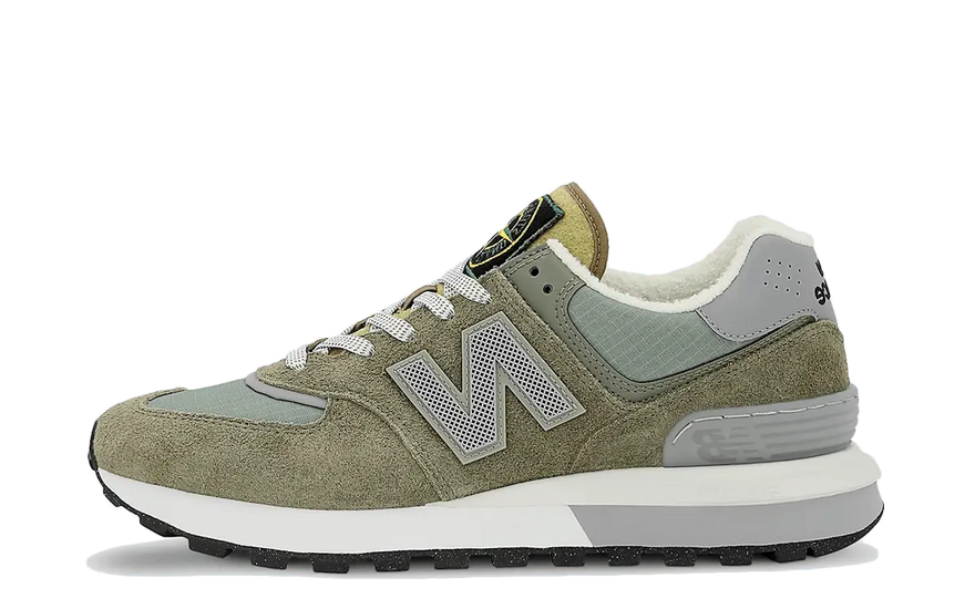 New Balance 574 Legacy Stone Island Green: the green sneaker that defines street fashion