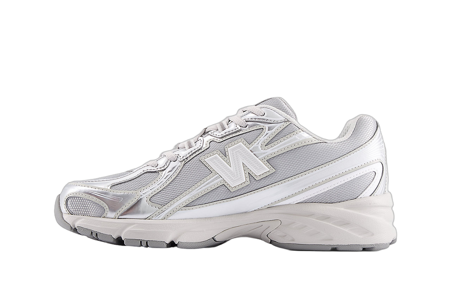 New Balance 740 Metallic Silver: Zapatillas retro con brillo moderno y comodidad diaria