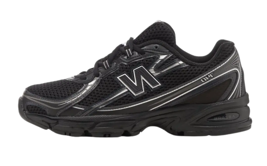 New Balance 740v2 Nero Grigio Argento: Scarpe da ginnastica che uniscono stile e comodità cittadina