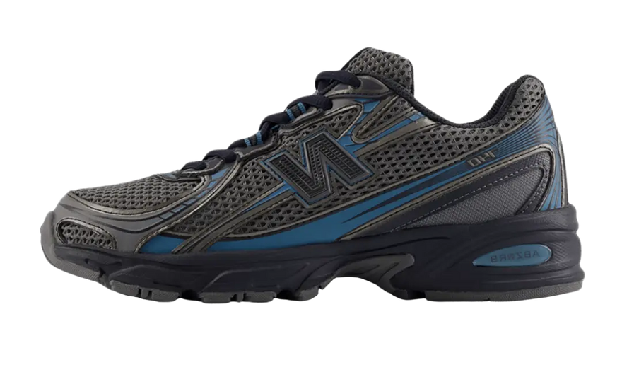 New Balance 740v2 Grey Blue: Stedelijk comfort en geavanceerde demping