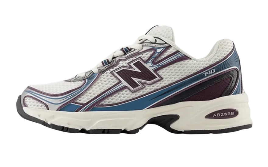 New Balance 740v2 Havssalt Plommon: Stilfull bekvämlighet för varje steg