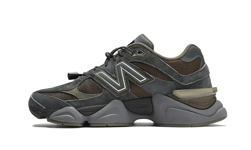 New Balance 9060 Blacktop Donkergroen Mos: comfort, stijl en onovertroffen grip