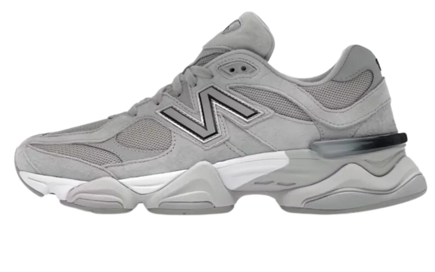 New Balance 9060 Grey Metallic Silver — estilo y amortiguación diaria