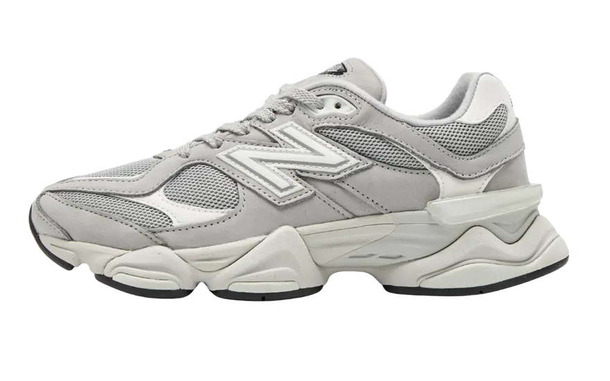 New Balance 9060 Light Grey Silver Metallic: estilo urbano con máxima comodidad