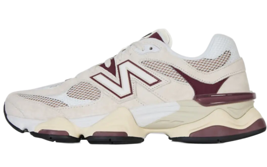 New Balance 9060 Linen Burgundy: estilo burdeos y comodidad para cada dia
