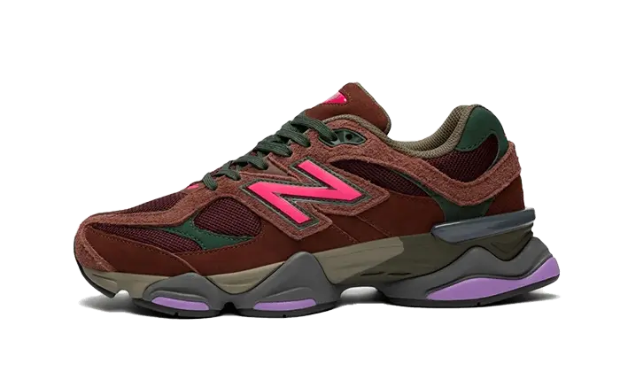 New Balance 9060 Rich Oak Burgundy: Schuhe mit Stil und täglichem Tragekomfort