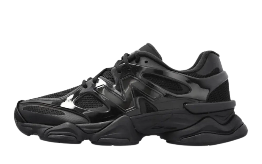 New Balance 9060 Sea Stone Black: contemporary sneaker with maximum comfort