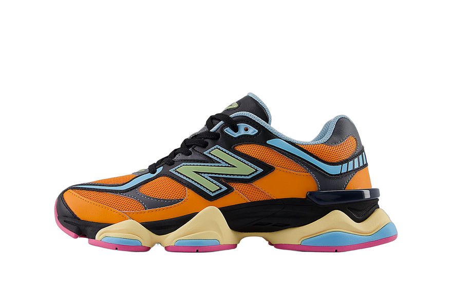 New Balance 9060 Sun Glow Team Sky Blue: Zapatillas retro con actitud moderna