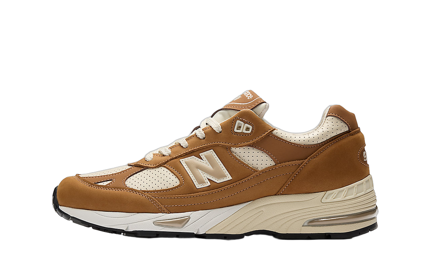 New Balance 991v1 MiUK Chipmunk Birch: el tono tostado que domina 2026
