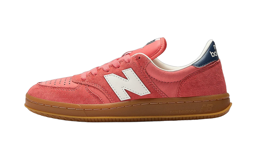New Balance T500 Drift Red Navy: the 1982 tennis sneaker that's back in red and navy