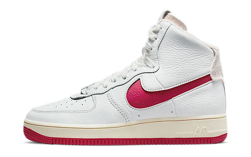 Nike Air Force 1 High Sculpt Summit White Gym Red: la silueta elevada que marca tendencia