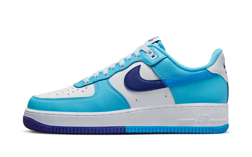 Nike Air Force 1 Low '07 LV8 Split Light Photo Blue Deep Royal: el clásico reinventado