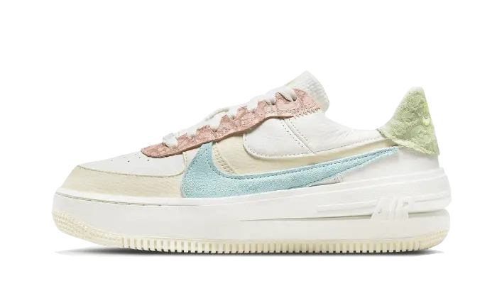 Nike Air Force 1 Low PLT.AF.ORM Pastel Leopard — Zapatillas pastel con estampado de leopardo
