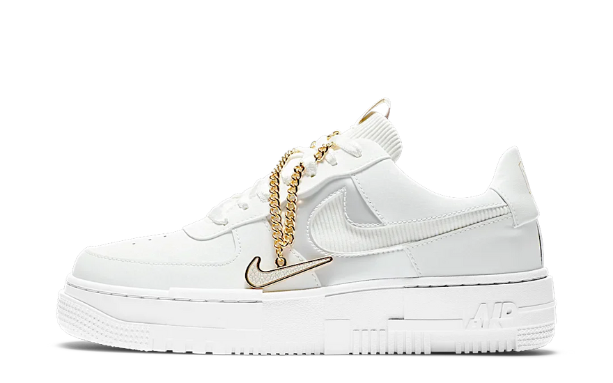 Nike Air Force 1 Low Pixel Summit White: classic reinvented with digital style