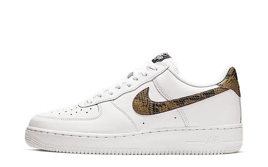 Nike Air Force 1 Low Retro Ivory Snake: ρετρό στυλ με υφή φιδιού