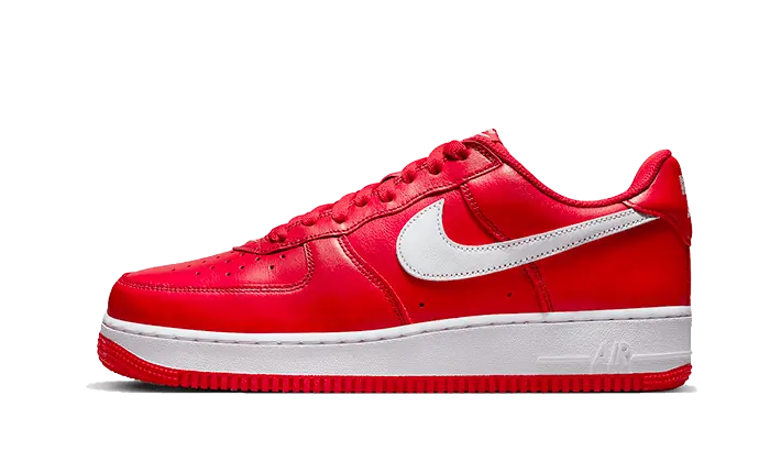 Nike Air Force 1 Low Retro Since ’82 University Red: El clásico rojo que reinventa tu look