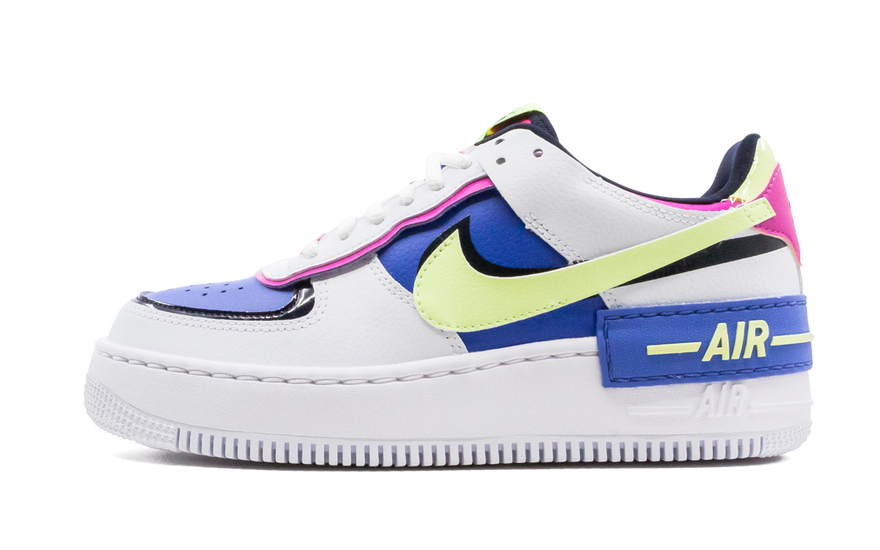 Nike Air Force 1 Low Shadow White Sapphire Barely Volt: la AF1 en capas que domina el streetwear en 2026