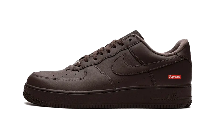 Nike Air Force 1 Low Supreme Baroque Brown : cuir baroque et style urbain incontournable
