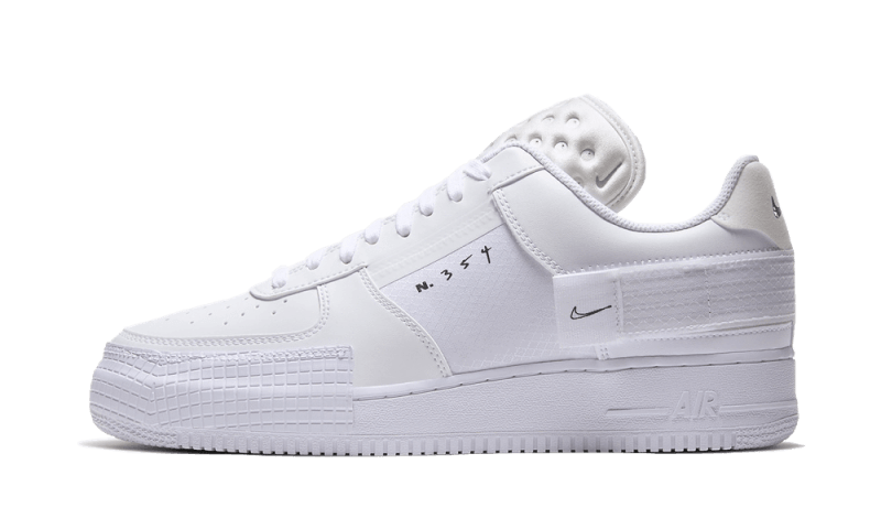 Nike Air Force 1 Low Type Triple White: El Blanco Total que Redefine el Streetwear