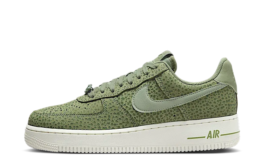 Nike Air Force 1 Low '07 PRM Safari Oil Green — Clásico reinventado con estilo safari