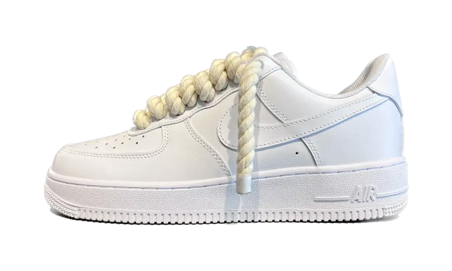 Nike Air Force 1 Rope Laces White: de AF1 heruitgevonden met koordveters