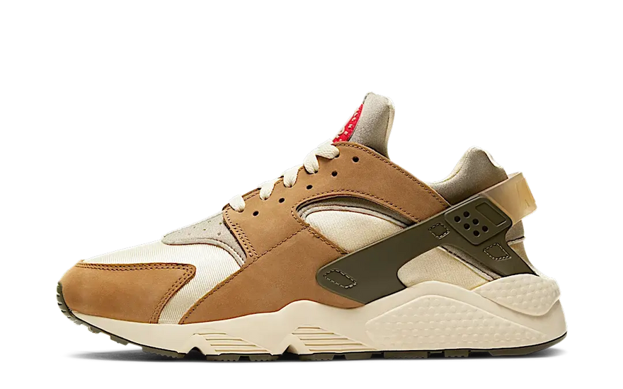 Nike Air Huarache Stussy Desert Oak (2021): la colaboración que necesitas en tu rotación
