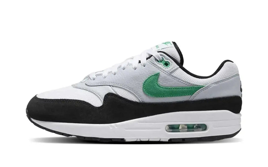 Nike Air Max 1 White Black Stadium Green: estilo atemporal y comodidad urbana