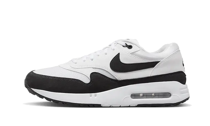 Nike Air Max 1 ‘86 Golf White Black: stil og ydeevne på golfbanen