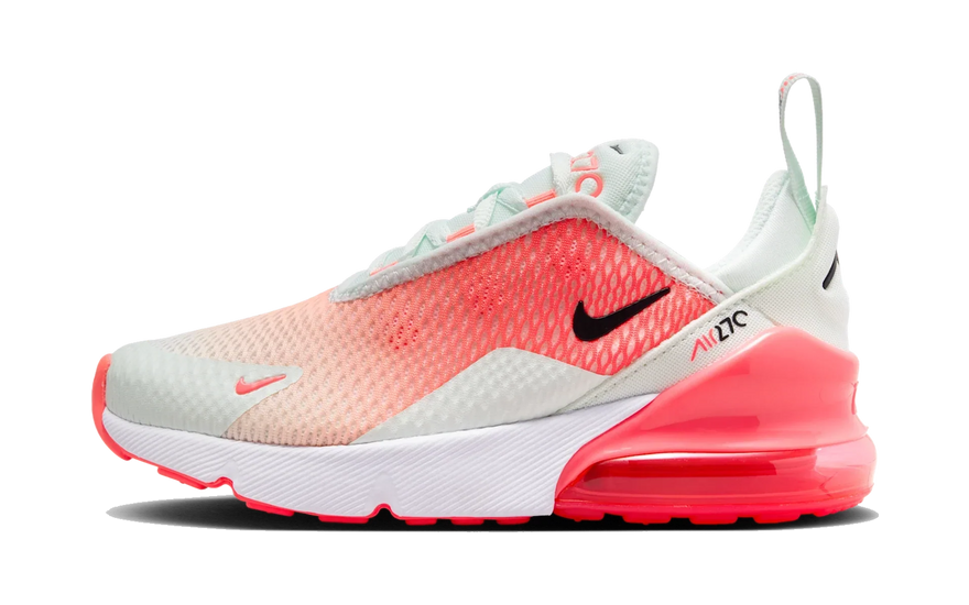 Nike Air Max 270 Barely Green Hot Lava (PS): la burbuja más alta de Nike en talla infantil