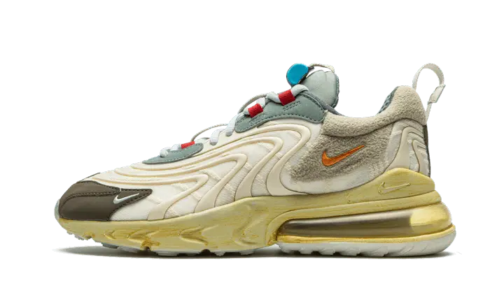 Nike Air Max 270 React ENG Travis Scott Cactus Trails: estilo e conforto urbano
