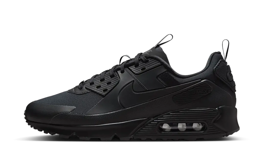 Nike Air Max 90 Drift Triple Black: Αστικός σχεδιασμός και ασυναγώνιστη απορρόφηση κραδασμών